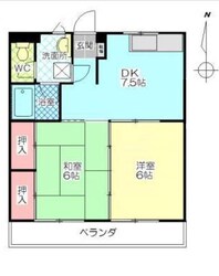 フレンド大津の物件間取画像